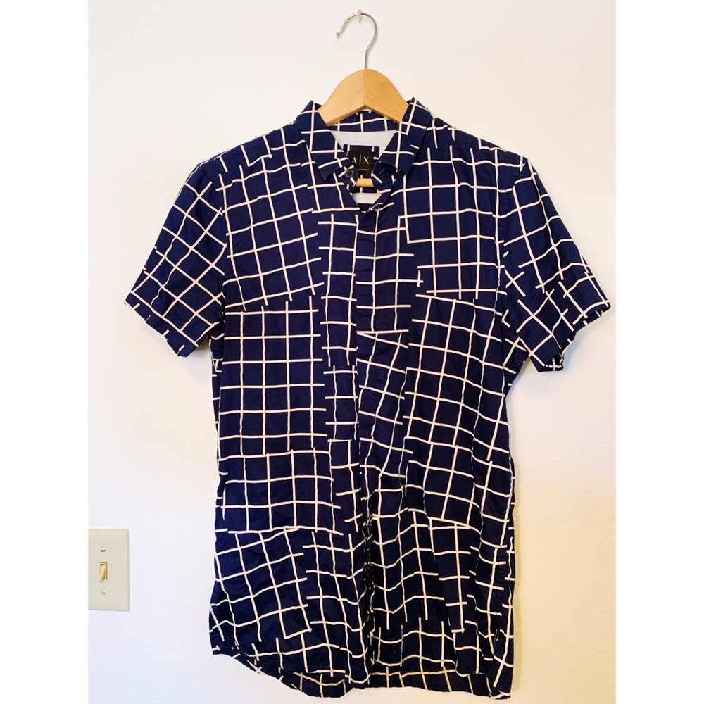 Armani Exchange Monochromatic Polo Shirt